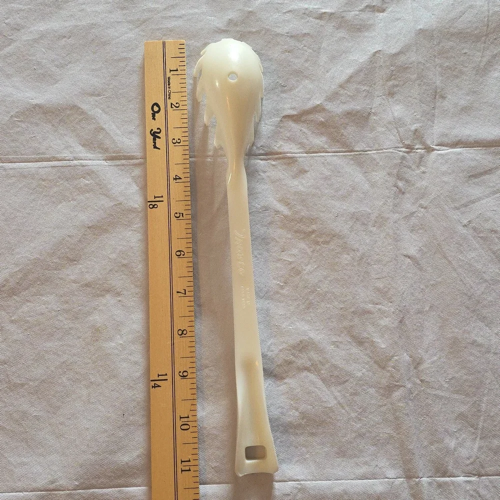 Travco‎ VTG Plastic Spaghetti Server Cream 11